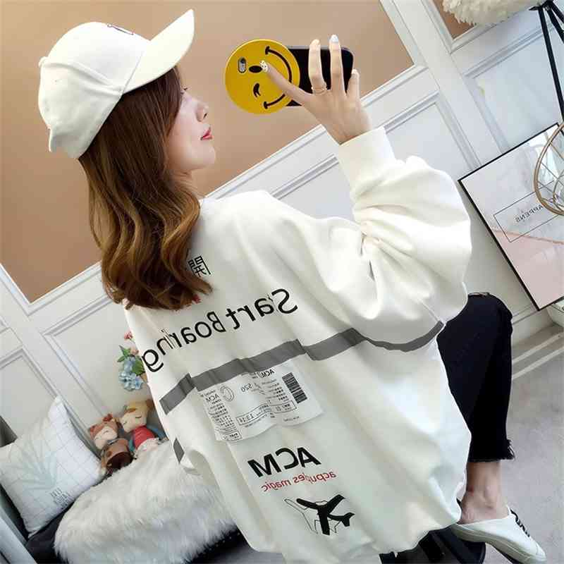 2021 autumn new fat mm loose large Hoodie women's long sleeve fresh and Sweet Autumn top fashion, Black
2021 autumn new fat mm loose large Hoodie women's long sleeve fresh and Sweet Autumn top fashion, Black