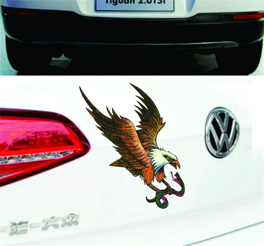 Vehicle Eagles Stickers Animal Graffiti Decals For Luggage Car Motorcycle Skateboard Laptop Front Cover Door Body Gift Decorate