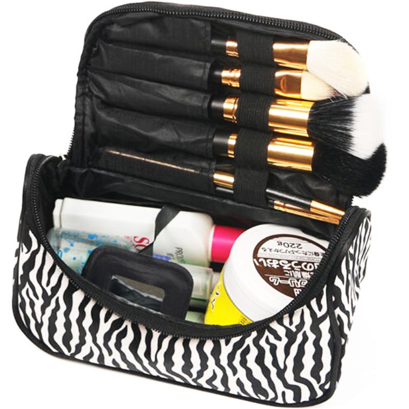 Women Zebra Stripes Makeup Brush Holder With Handle Modern Printed Travel Portable Fashion Large Capacity Home Cosmetic Bag Storage Bags
Women Zebra Stripes Makeup Brush Holder With Handle Modern Printed Travel Portable Fashion Large Capacity Home Cosmetic Bag Storage Bags