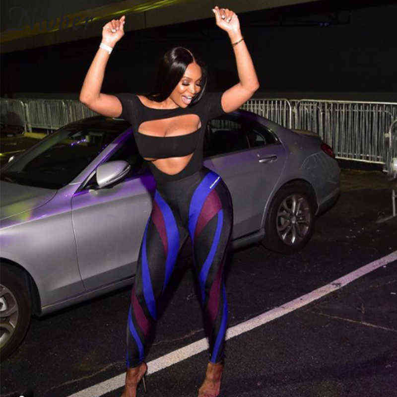 Nibber Neon Color Blocking Women Leggings High Waist Stretchy Skinny Striped Fitness Pants Match Female Streetwear Slim Deal 211204