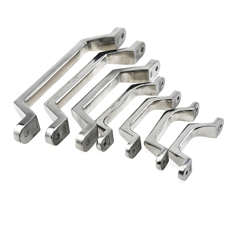solid Stainless steel bow door handle industrial cabinet heavy equipment knob chassis case pull toolbox hardware