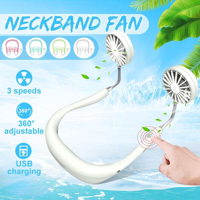Electric Fans USB Portable Fan Cold Hands Free Neck Hanging Rechargeable Mini Sports 3-speed Adjustable Dual Home Office
Electric Fans USB Portable Fan Cold Hands Free Neck Hanging Rechargeable Mini Sports 3-speed Adjustable Dual Home Office
