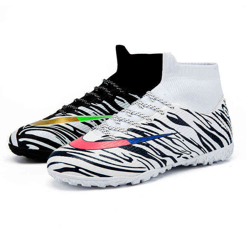 Soccer Shoes New designs Tf Football Men Professional High Top Socks Futsal Antislip Sneakers Sports Man 1113, Green long nails
Soccer Shoes New designs Tf Football Men Professional High Top Socks Futsal Antislip Sneakers Sports Man 1113, Green long nails