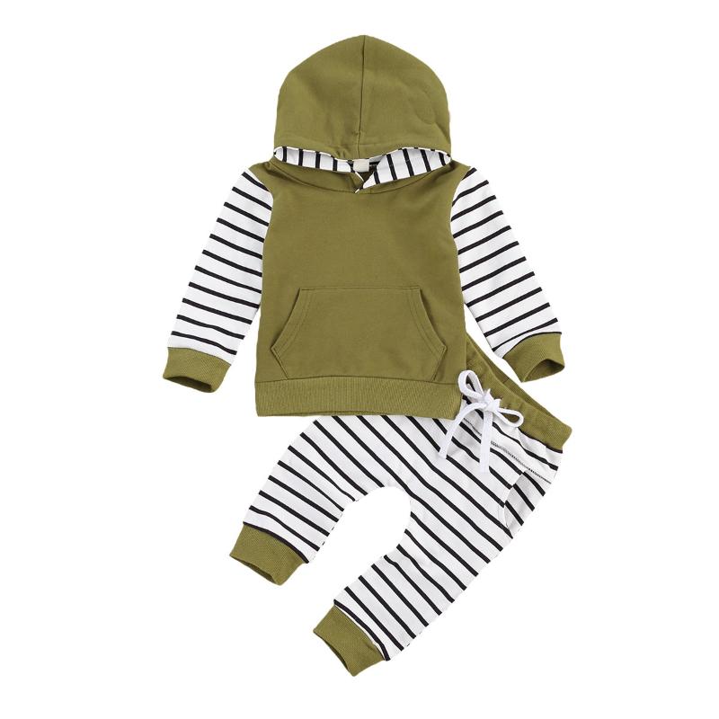 Clothing Sets CitgeeAutumn 0-24M Born Baby Boys Clothes Infant Hoodie Camo Suit Long Sleeve Striped Sweatshirts +Pants Outfits Set, White
Clothing Sets CitgeeAutumn 0-24M Born Baby Boys Clothes Infant Hoodie Camo Suit Long Sleeve Striped Sweatshirts +Pants Outfits Set, White