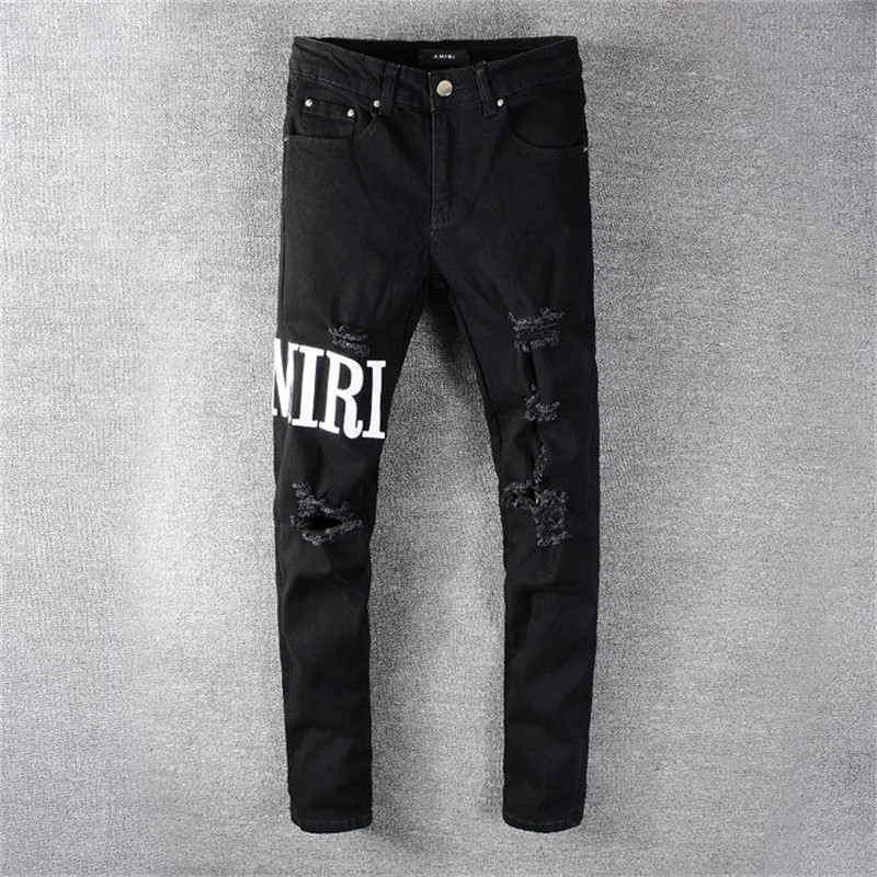 Mens Fashion Straight Slim Ripped Jeans Trousers Men Streetwear Motorcycle Biker Jean Pants Size 29-38 649, Blue
Mens Fashion Straight Slim Ripped Jeans Trousers Men Streetwear Motorcycle Biker Jean Pants Size 29-38 649, Blue