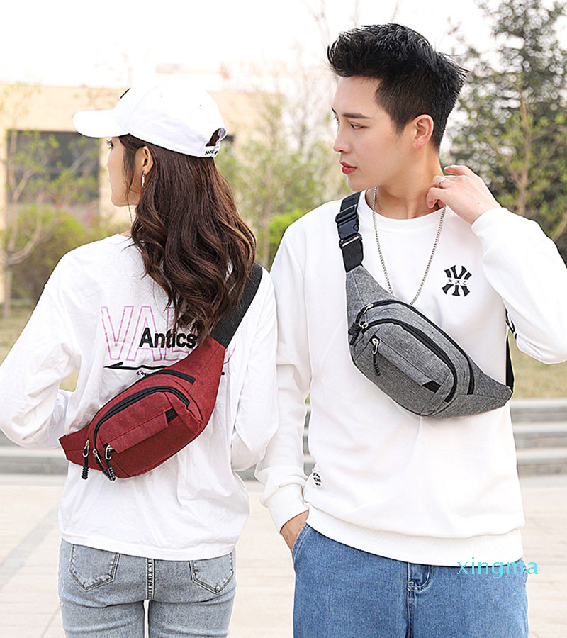 Fashion Multicolor Waist Packs Waterproof Running Bag Outdoor Sports Waistbag Riding Mobile Phone Fanny Pack Gym Belt Bags