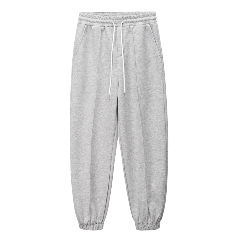 IEFB Spring Autumn Loose Legged Sports Pants Men's Korean Trend Casual High Waist Drawstring Sweatpants For Men 9Y6910 210524