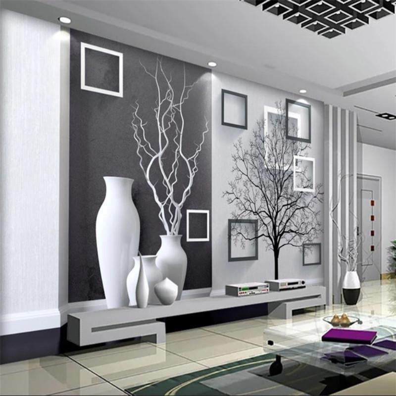 Wallpapers Modern Home Improvement Black And White Art Vase Tree 3D TV Background Wall Paper Living Room Bedroom Mural Wallpaper, As pic
Wallpapers Modern Home Improvement Black And White Art Vase Tree 3D TV Background Wall Paper Living Room Bedroom Mural Wallpaper, As pic