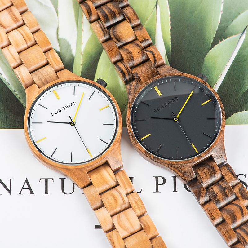 Wristwatches BOBO BIRD Original Brand Wood Reloj Hombre Quartz Wristwatch Simple Style Cuatomized Drop Gift Box 2021 Design, Black
Wristwatches BOBO BIRD Original Brand Wood Reloj Hombre Quartz Wristwatch Simple Style Cuatomized Drop Gift Box 2021 Design, Black