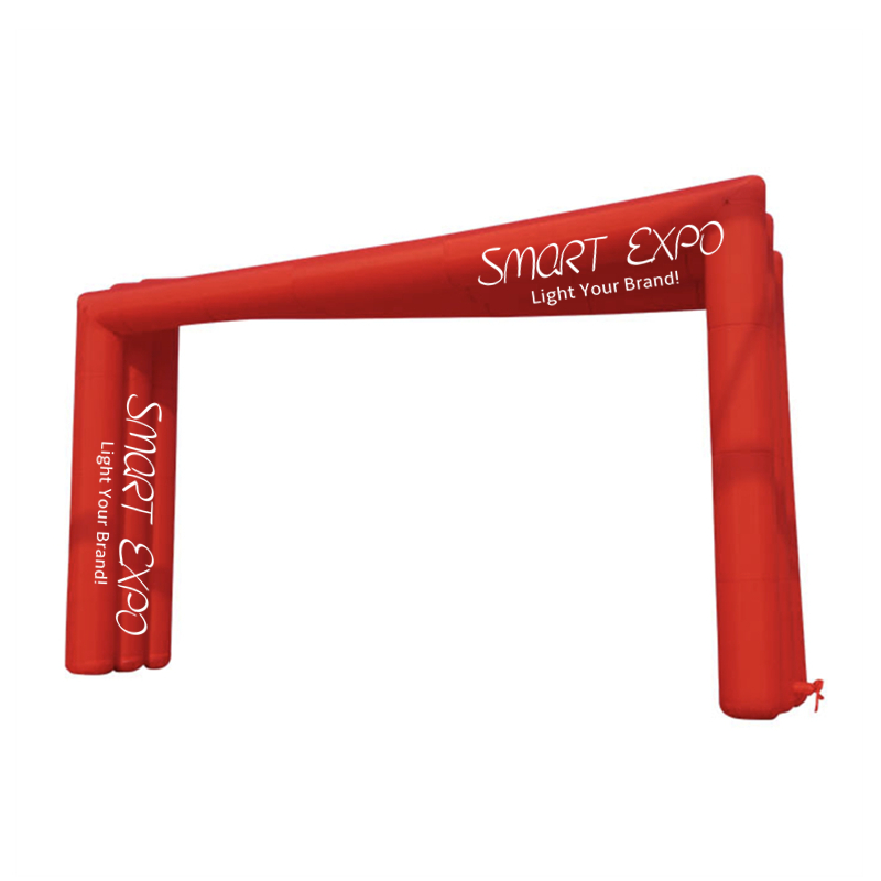 Giant Inflatable Square Arch Display 0.7xW10xH6.2 m 3 Pieces Combined Set for Event Promotion with Custom Printing and Blower