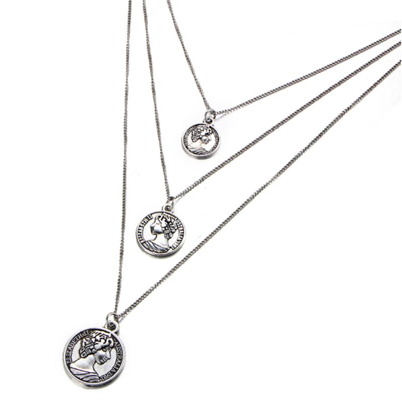 Pendant Necklaces Vintage Choker Necklace For Women Girl Fashion Coin Bohemian Multilayer Jewelry Gift
Pendant Necklaces Vintage Choker Necklace For Women Girl Fashion Coin Bohemian Multilayer Jewelry Gift