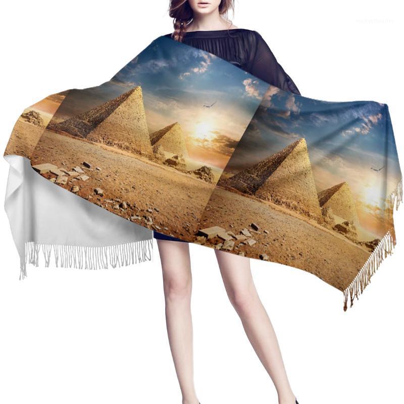 Scarves Women Cashmere Scarf Autumn Winter Hijab Wrap Pyramids Birds Sunset Blue Sky Printed Shawls Headband Summer Ladies
Scarves Women Cashmere Scarf Autumn Winter Hijab Wrap Pyramids Birds Sunset Blue Sky Printed Shawls Headband Summer Ladies