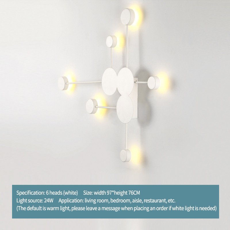 Contemporary Style Nordic Decorative Wall Lamp Minimalist Creative Aisle Living Room Light
