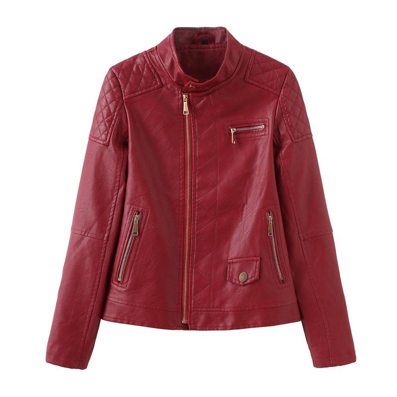 Women' Leather & Faux FMFSSOM 2021 Yellow Jacket Women Autumn Coat Plus Size Luxury Biker Red Black Pink
Women' Leather & Faux FMFSSOM 2021 Yellow Jacket Women Autumn Coat Plus Size Luxury Biker Red Black Pink