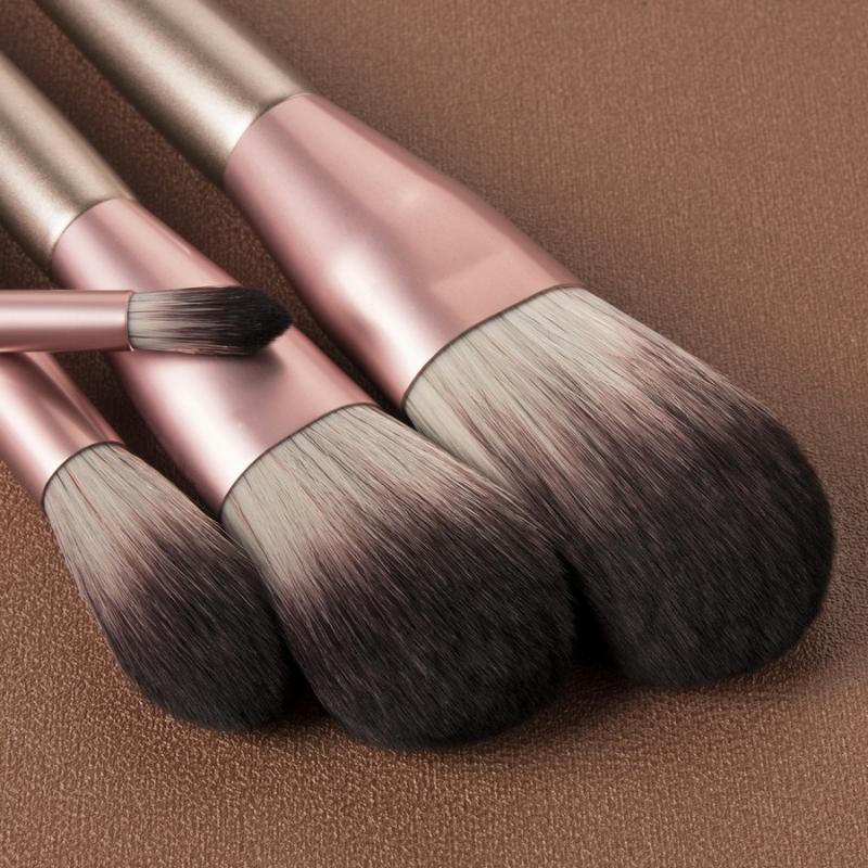 Makeup Brushes 9pcs Grape Set For Foundation Blush Eyeshadow Concealer Powder Eyebrow Lip Make Up Cosmetics Brush Tools