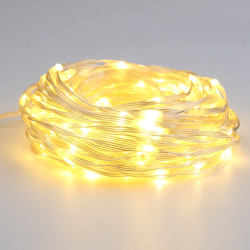 76ft 200leds Outdoor Christmas String Lights Fairy Light 8 Modes Green Wire LED Strings Waterproof Twinkle Lighting Warm White Mulit color 24V