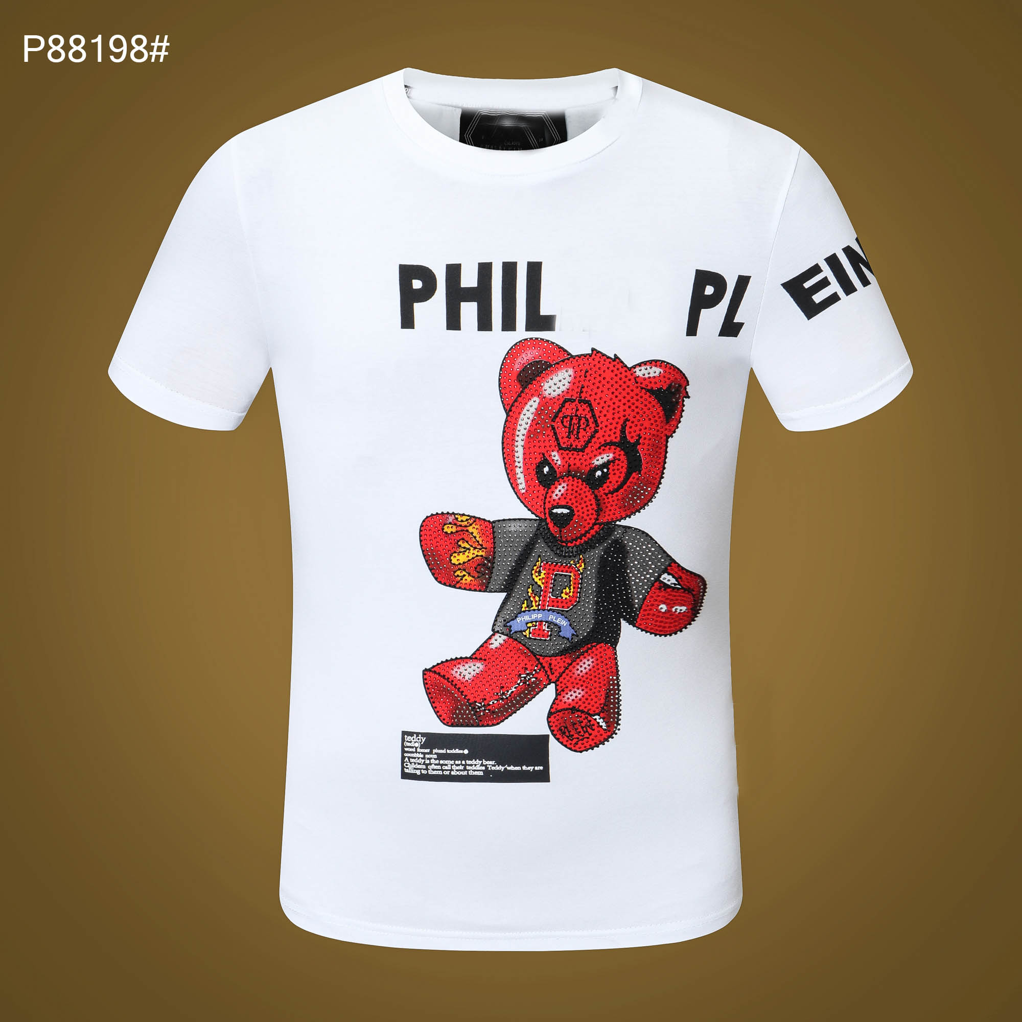 2022 fw Phillip Plain Men PP designer Skull Diamond t shirt Short sleeve Brand Spring and Summer high O-Neck Quality Skulls TShirts tees 313, Purple
2022 fw Phillip Plain Men PP designer Skull Diamond t shirt Short sleeve Brand Spring and Summer high O-Neck Quality Skulls TShirts tees 313, Purple