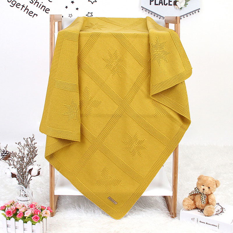 Infant Baby Boy Girl Cartoon Anime Knit Blanket Autumn Winter born Quilt Boys Girls Hold 210429