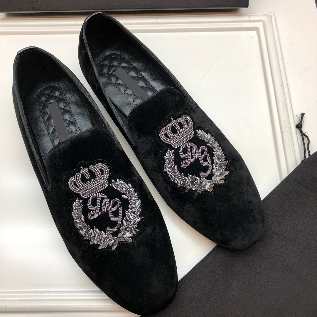 Designer hand-embroidered men's shoes top-quality comfortable one-step casual velvet luxury dress shoes, As picture
Designer hand-embroidered men's shoes top-quality comfortable one-step casual velvet luxury dress shoes, As picture