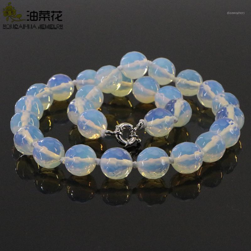 Fashion Natural Charm Stone Clavicle Necklace Opal Crystal Gems Faceted Bead Jewelry Woman Girl Christmas Gift Wholesale Chains
Fashion Natural Charm Stone Clavicle Necklace Opal Crystal Gems Faceted Bead Jewelry Woman Girl Christmas Gift Wholesale Chains