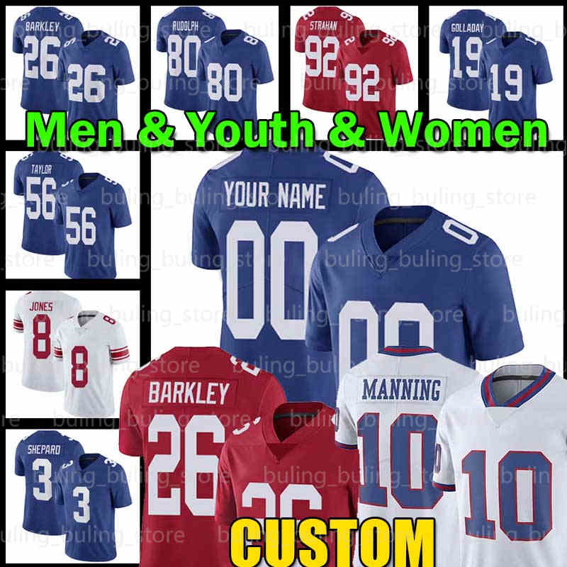 Custom 92 Michael Strahan Football Jerseys 24 James Bradberry 21 Jabrill Peppers 88 Evan Engram 80 Kyle Rudolph Barkley Mark Bavaro Leonard Williams Blake Martinez, Custom men jersey(j r)
Custom 92 Michael Strahan Football Jerseys 24 James Bradberry 21 Jabrill Peppers 88 Evan Engram 80 Kyle Rudolph Barkley Mark Bavaro Leonard Williams Blake Martinez, Custom men jersey(j r)