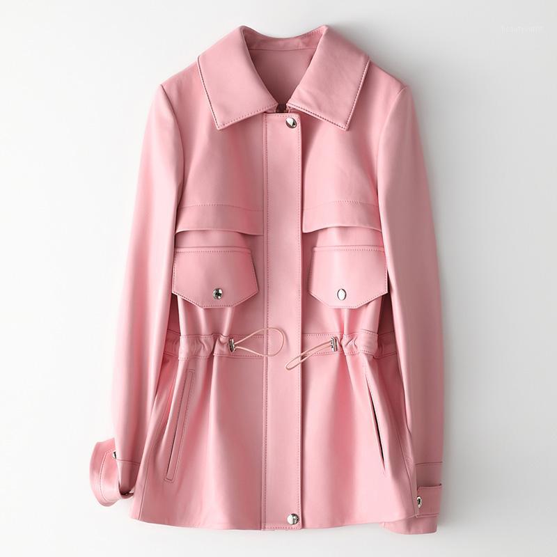 Fashion Sweet Genuine Leather Jacket Women Real Sheepskin Coat Female Pink Long Spring Autumn Women's Clothing 2021 WPY2246 & Faux
Fashion Sweet Genuine Leather Jacket Women Real Sheepskin Coat Female Pink Long Spring Autumn Women's Clothing 2021 WPY2246 & Faux