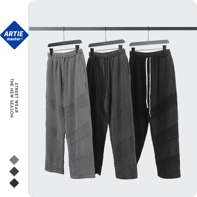 pants trousers artie men's wear | street wash water make old loose wide leg 380g batik casual, Black
pants trousers artie men's wear | street wash water make old loose wide leg 380g batik casual, Black