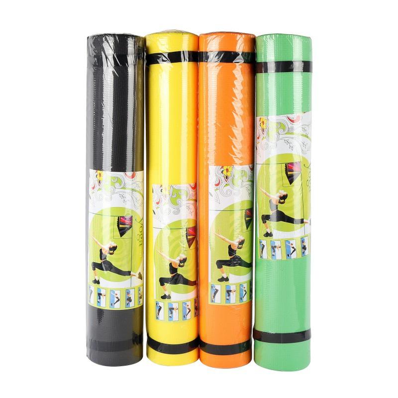 Yoga Mat Anti-skid Sports Fitness 4MM Thick EVA Comfort For Exercise, Yoga, And Pilates XQ Mats