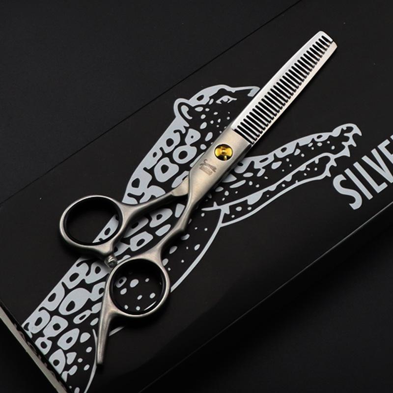 Hair Scissors JAGUAR Original Box YM-21 Matte Personality Trendy Hairdressing Tools Salon Leopard Style Fine Polishing 
Hair Scissors JAGUAR Original Box YM-21 Matte Personality Trendy Hairdressing Tools Salon Leopard Style Fine Polishing