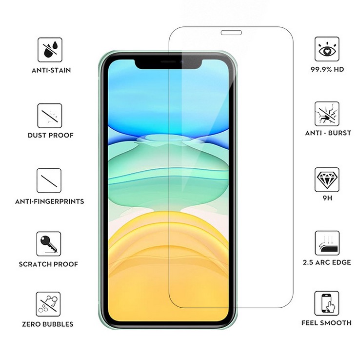 Clear Tempered Glass Screen Protector Saver for iPhone 12 Pro Max Mini 11 XR XS X 8 7 6 Plus
Clear Tempered Glass Screen Protector Saver for iPhone 12 Pro Max Mini 11 XR XS X 8 7 6 Plus