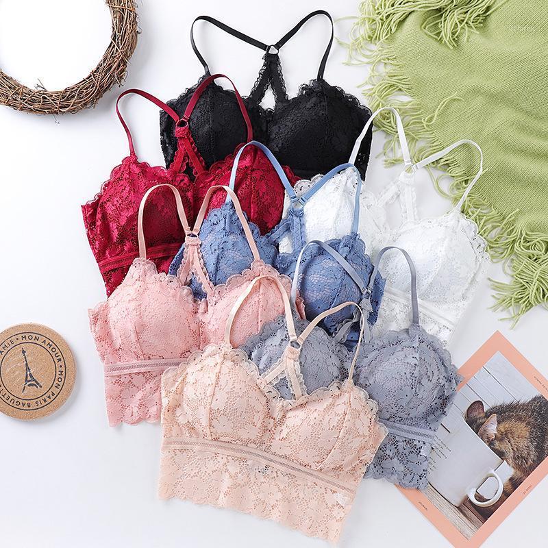 Bustiers & Corsets 2021 Arrival Women Lace Bra Wrapped Chest Female Bralette Push Up One-piece Crop Wrap Tube Top Plus Size Lingerie Underwe, Black
Bustiers & Corsets 2021 Arrival Women Lace Bra Wrapped Chest Female Bralette Push Up One-piece Crop Wrap Tube Top Plus Size Lingerie Underwe, Black