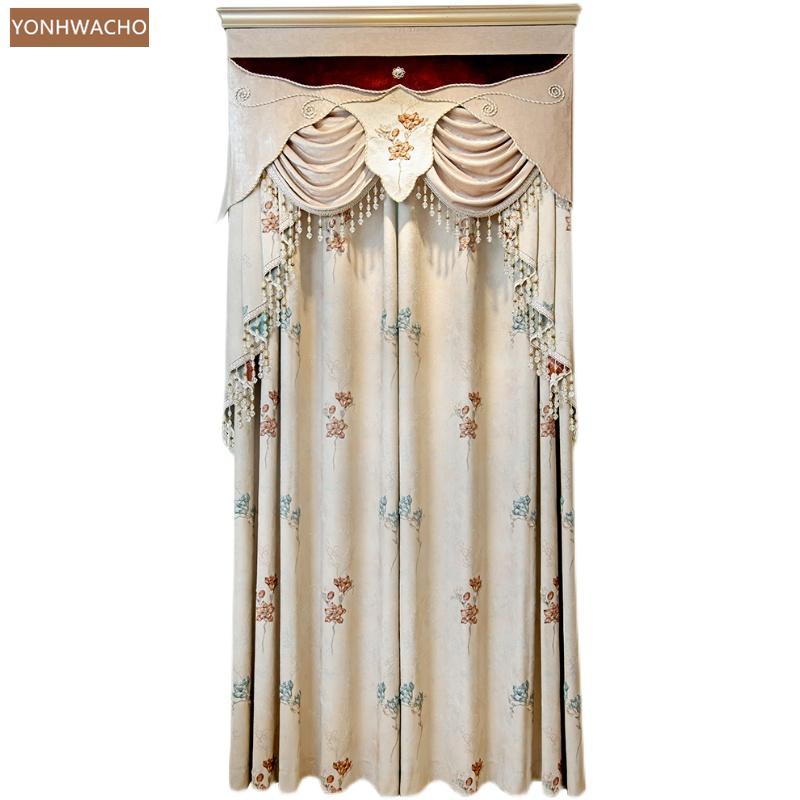 Curtain & Drapes Custom Bedroom Living Room Modern High-precision Luxury Beige Thick Cloth Blackout Valance Tulle Drapery C785
Curtain & Drapes Custom Bedroom Living Room Modern High-precision Luxury Beige Thick Cloth Blackout Valance Tulle Drapery C785