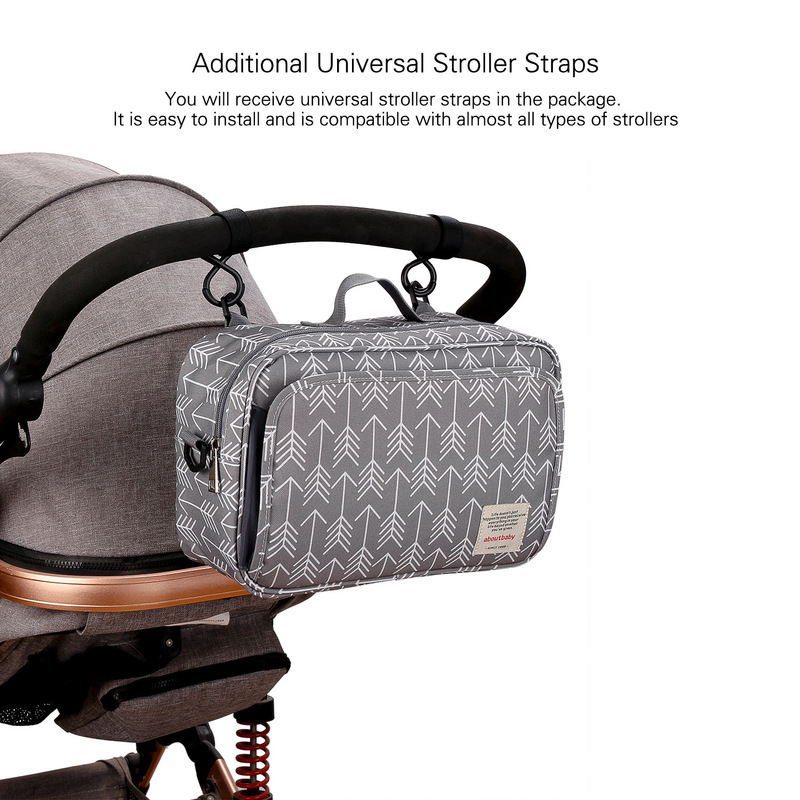 Diaper Bag Baby Stroller Organizer Multifunctional Nappy Nursing Mommy Waterproof Polyester for Babies 220222