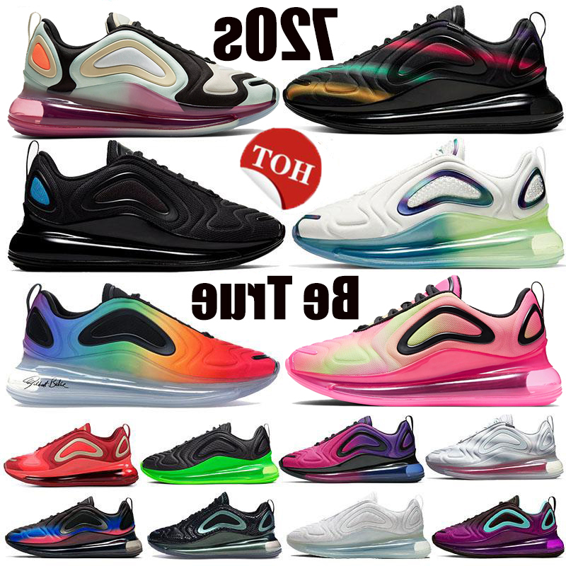Shoes Pistachio Frost 720s Mens Running Triple Black Throwback Future Northern Lights Night Women Chaussures Sports Sneakers
