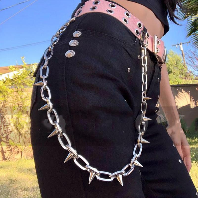 Keychains Halloween Big Spike Hip Hop Rock Goth Punk Hipster Trousers Chains Pant Jean Keychain Portachiavi Gothic Accessories Party Gifts
Keychains Halloween Big Spike Hip Hop Rock Goth Punk Hipster Trousers Chains Pant Jean Keychain Portachiavi Gothic Accessories Party Gifts