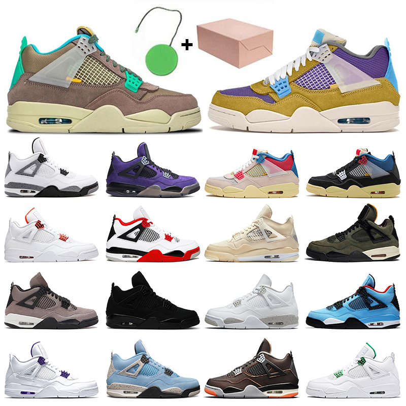 2021 Fashion Witn Box Men Womens Jumpman 4 4s Basketball Shoes Sneakers Trainers Retro Desert Moss Cactus Jack White Oreo Raptors, White;red
2021 Fashion Witn Box Men Womens Jumpman 4 4s Basketball Shoes Sneakers Trainers Retro Desert Moss Cactus Jack White Oreo Raptors, White;red