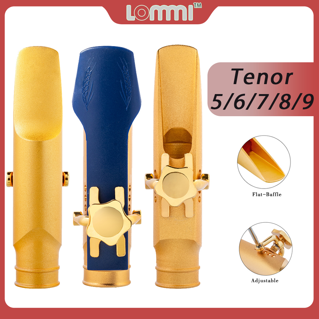LOMMI Super Quality Concert Player Tenor Sax MTP Saxophone Mouthpiece Saxfone Tenor Mouthpiece Tip Size 5/6/7/8/9 Mouth Pieces
LOMMI Super Quality Concert Player Tenor Sax MTP Saxophone Mouthpiece Saxfone Tenor Mouthpiece Tip Size 5/6/7/8/9 Mouth Pieces