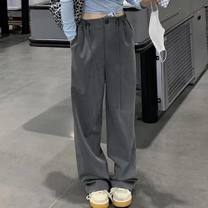 Women's Pants & Capris YENKYE Spring Women Trousers Vintage Drawstring High Waist Suit Ladies Pantalones, Black;white
Women's Pants & Capris YENKYE Spring Women Trousers Vintage Drawstring High Waist Suit Ladies Pantalones, Black;white