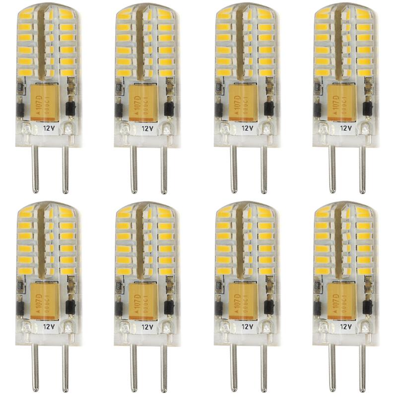Bulbs GY6.35 RV LED Bulbs, Corn Bulb DC/AC 12 Volt, T4 JC Type G6.35/GY6.35 Base 12V Energy Saving Lamps Not- Dimmable, Pack Of 8
Bulbs GY6.35 RV LED Bulbs, Corn Bulb DC/AC 12 Volt, T4 JC Type G6.35/GY6.35 Base 12V Energy Saving Lamps Not- Dimmable, Pack Of 8