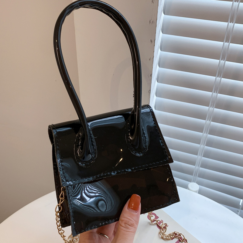 Hbp Small Hand Bag Chain Shoulder Bags Transparent Pvc Fashion Handbags Flap Hasp Summer, Black
Hbp Small Hand Bag Chain Shoulder Bags Transparent Pvc Fashion Handbags Flap Hasp Summer, Black