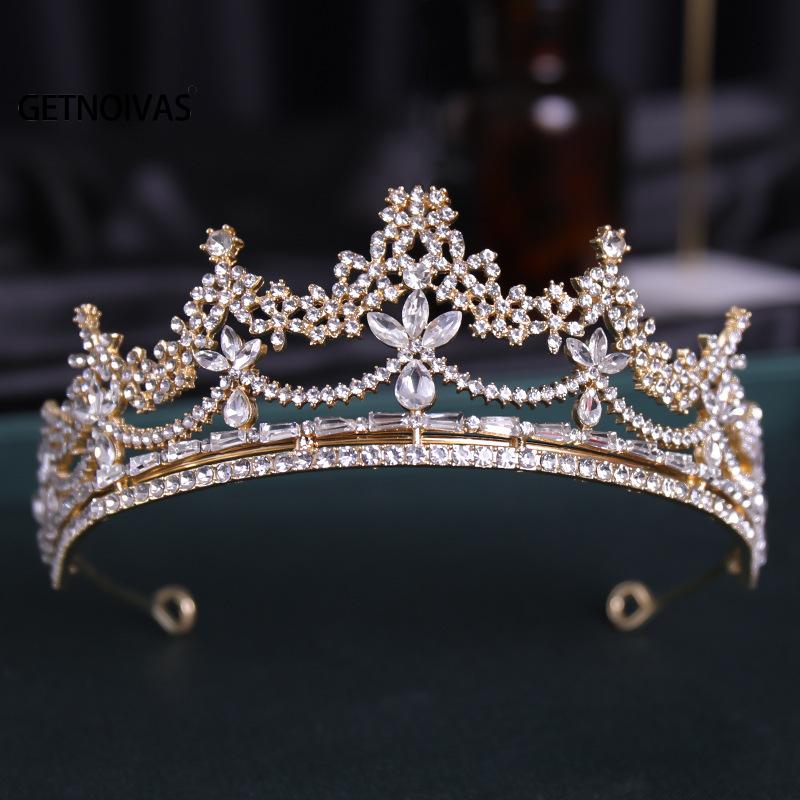 Hair Clips & Barrettes Bridal Crown Headwear Wedding Birthday Headdress Rhinestones Retro Luxury Accessories For Female SL, Golden;silver
Hair Clips & Barrettes Bridal Crown Headwear Wedding Birthday Headdress Rhinestones Retro Luxury Accessories For Female SL, Golden;silver