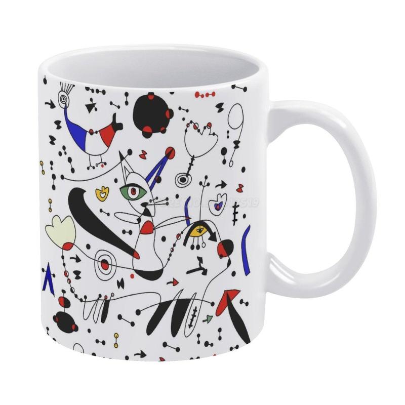 Mugs Miro Inspiration White Mug Coffee 330ml Ceramic Home Milk Tea Cups And Travel Gift For Friends Abstract Geometrical Chi
Mugs Miro Inspiration White Mug Coffee 330ml Ceramic Home Milk Tea Cups And Travel Gift For Friends Abstract Geometrical Chi