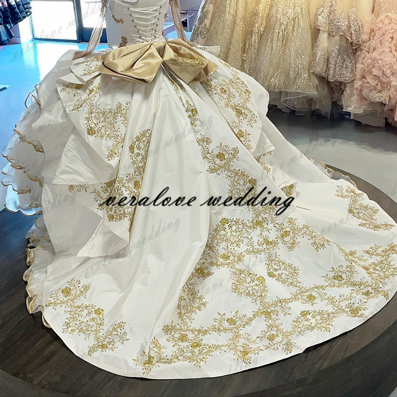 Real Images Charro Mexican Quinceanera Prom Dresses 2021 Off Shoulder Sweet 15 Dress Princesa Misquinceanos Party Gowns