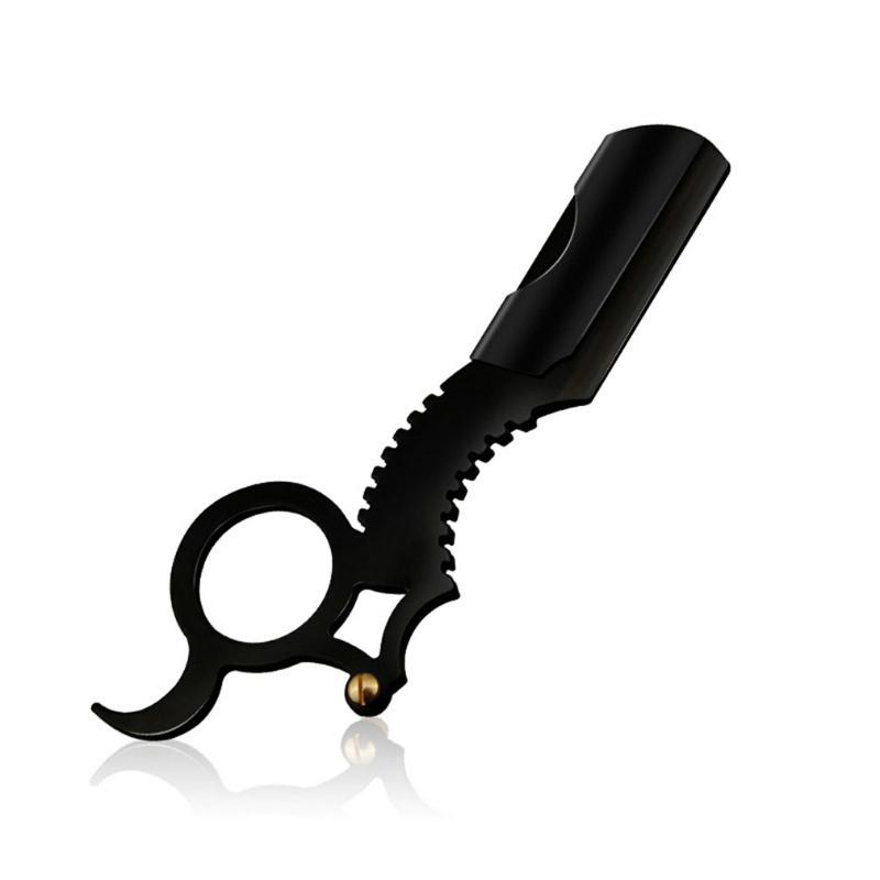 Hair Scissors Straight Edge Barber Razor Haircut Beard Eyebrow Shaving Tool Manual Depilation Hairdresser Trimming Tools