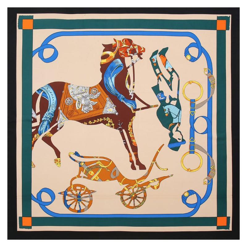 Scarves 2021 Silk Square Scarf Women Foulard 100*100cm Headscarf Soft Neckerchief Lady Shawl Wrap Muffler Bandanna Femme Print Hijab
Scarves 2021 Silk Square Scarf Women Foulard 100*100cm Headscarf Soft Neckerchief Lady Shawl Wrap Muffler Bandanna Femme Print Hijab
