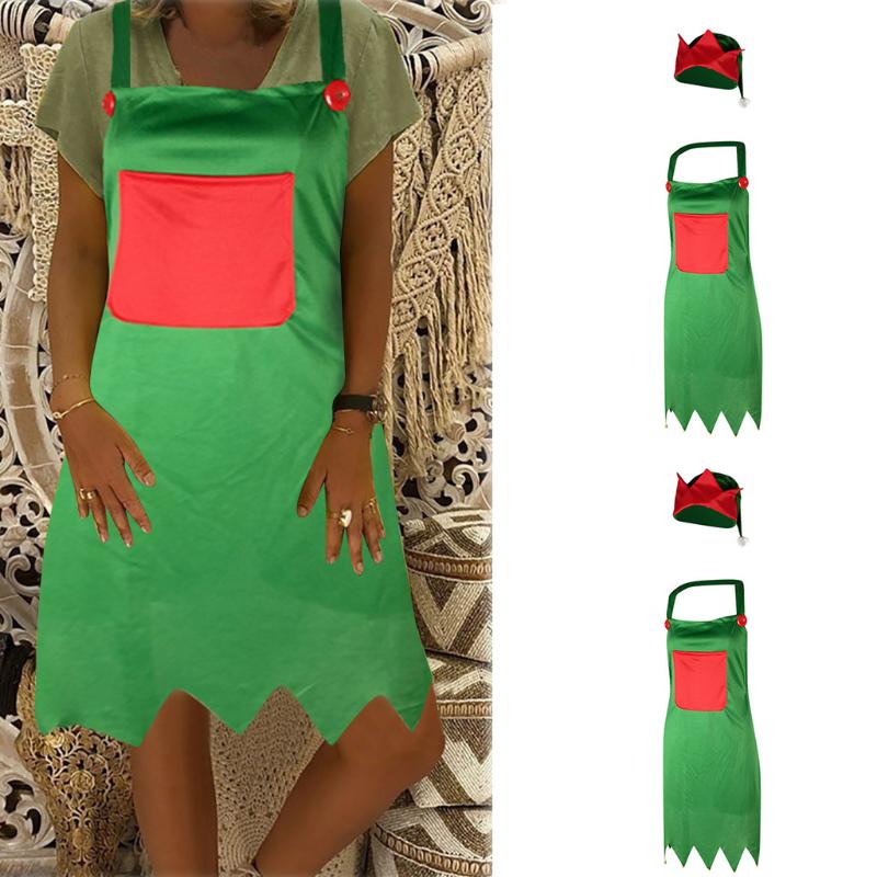 Christmas Decoration Green Apron Kitchen Aprons Dinner Party Hat Set 80X50 CM(not Including Rope) Cloth Material #43
Christmas Decoration Green Apron Kitchen Aprons Dinner Party Hat Set 80X50 CM(not Including Rope) Cloth Material #43