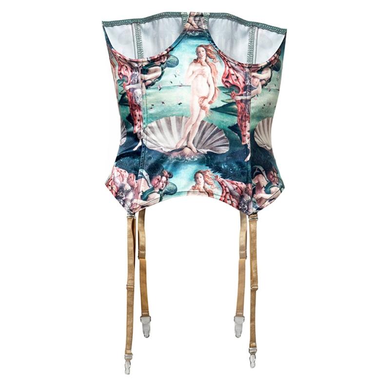 Women Vintage Print Sexy Corset Crop Top Summer Patchwork Slim Bustier Tank Tops Fashion Design Party With Elastic Belt Belts, Black;brown
Women Vintage Print Sexy Corset Crop Top Summer Patchwork Slim Bustier Tank Tops Fashion Design Party With Elastic Belt Belts, Black;brown