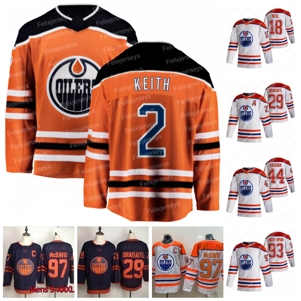 

2 Duncan Keith Edmonton Oilers Jersey Jesse Puljujarvi Connor Mcdavid Leon Draisaitl Kailer Yamamoto Ryan Nugent-Hopkins Zack Kassian Darnell Nurse Zach Hyman, Youth s-xl reverse retro jersey