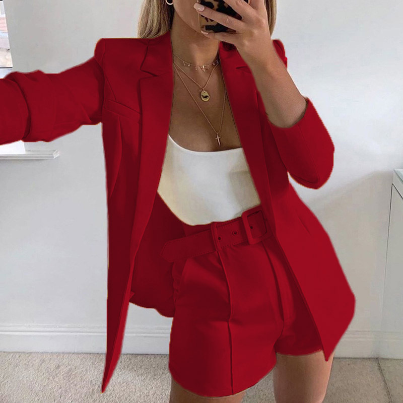 vetement femme traf women 2 piece set Two Piece Blazer Suit Office Autumn Long Sleeve Cardigan Short Solid Lady Blazers Casual, Orange
vetement femme traf women 2 piece set Two Piece Blazer Suit Office Autumn Long Sleeve Cardigan Short Solid Lady Blazers Casual, Orange