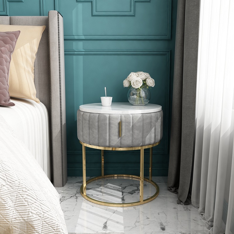 Nordic creative table net red light Bedroom Furniture luxury postmodern iron bedside storage cabinet
Nordic creative table net red light Bedroom Furniture luxury postmodern iron bedside storage cabinet